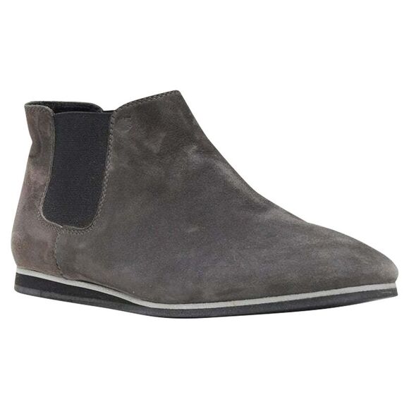 Tod's No Code suede elastic round toe ankle bootie